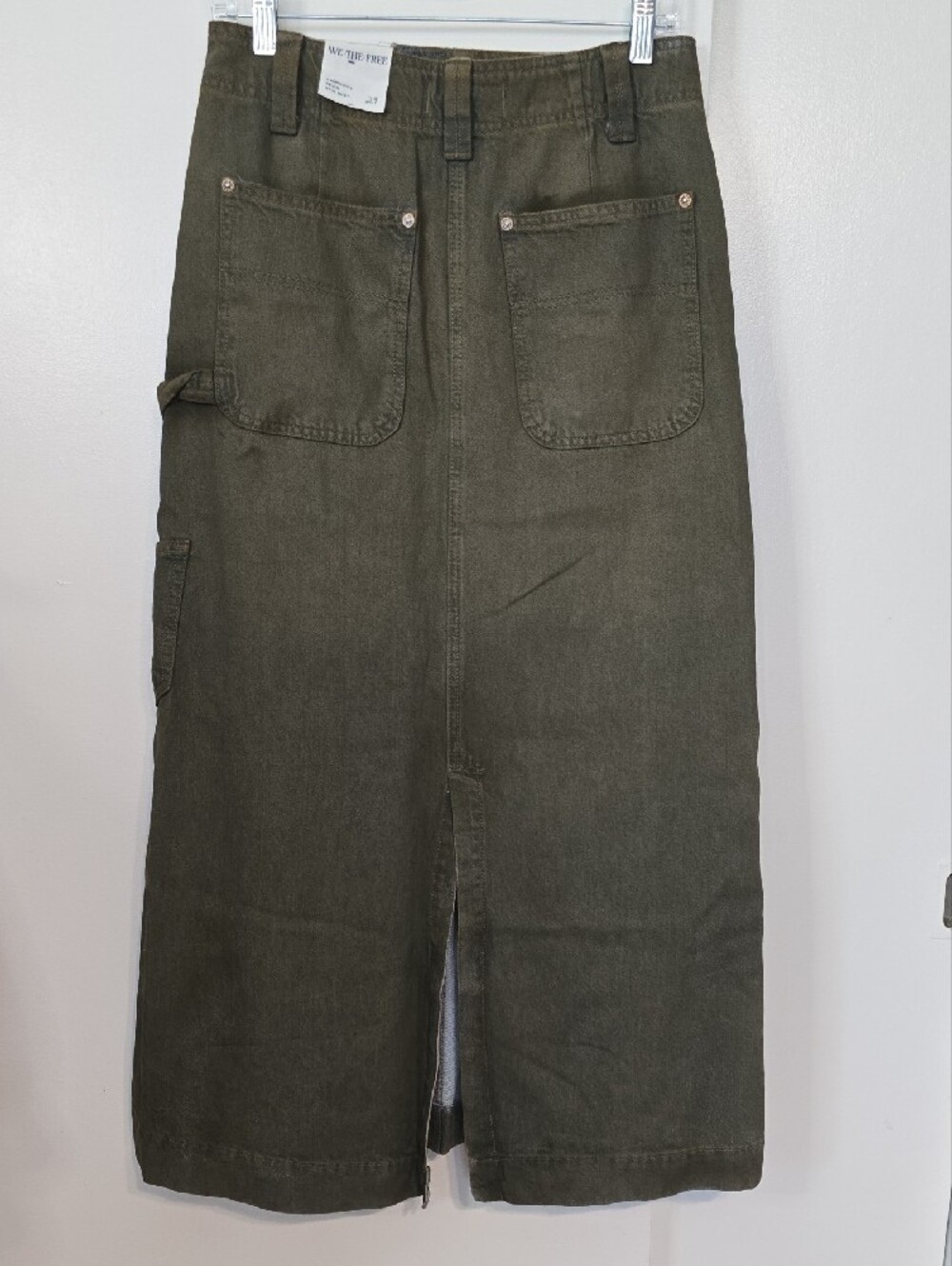 Free People Harmonica Denim Maxi Skirt - Picture 6 of 11